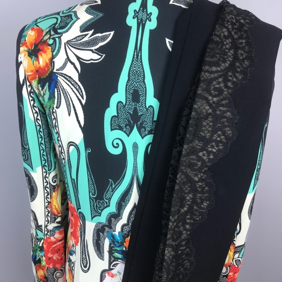 Etro Milano Colorful Floral Long Jacket - Picture 8 of 11